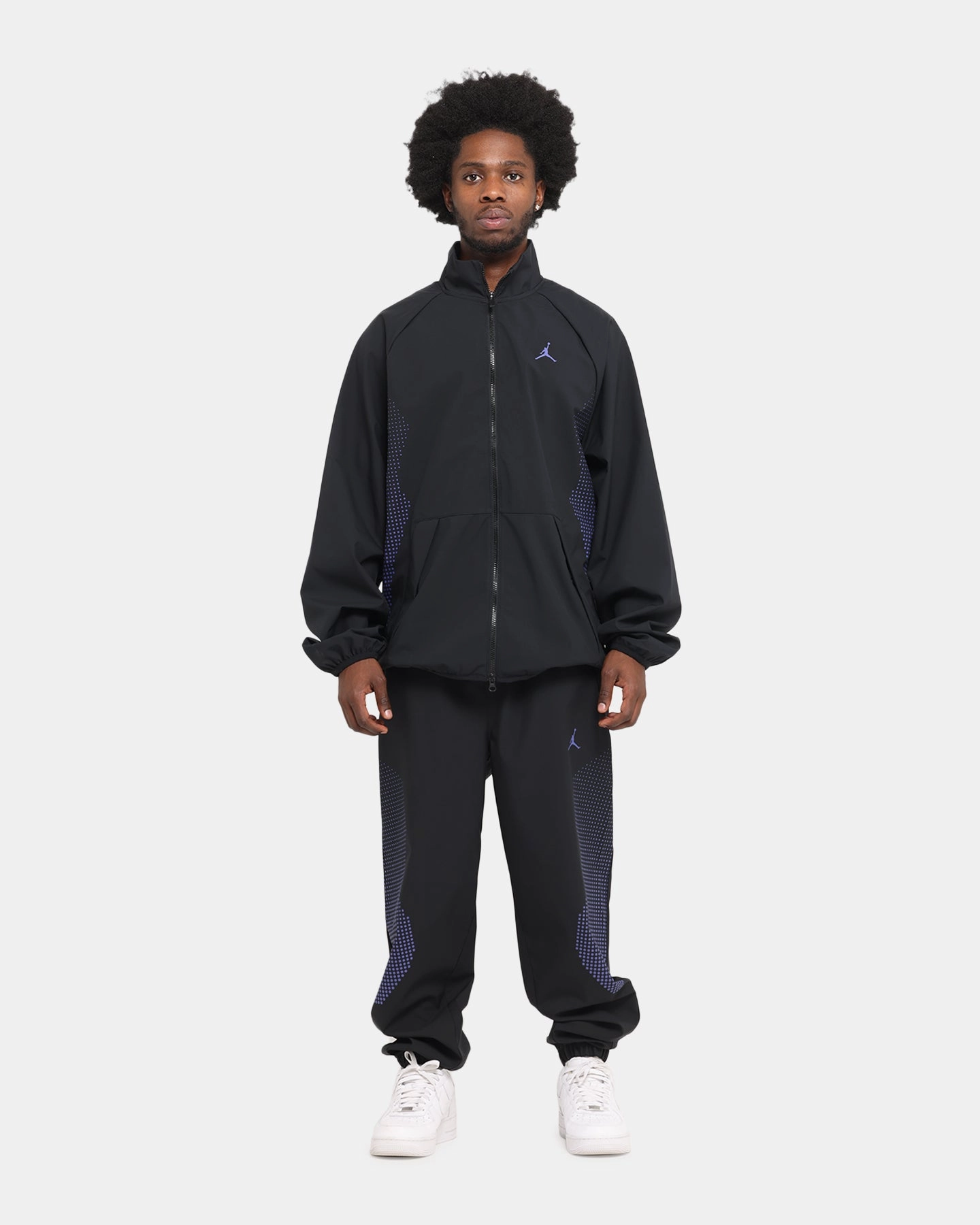 Jordan Sport Jam Warm-Up Pants Black/Purple MachineWashable