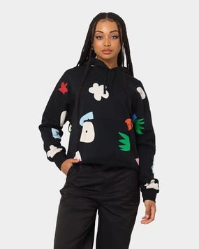 Jordan Women's Jordan Artist Series Flight Fleece Hoodie Black Soft Touch Interior