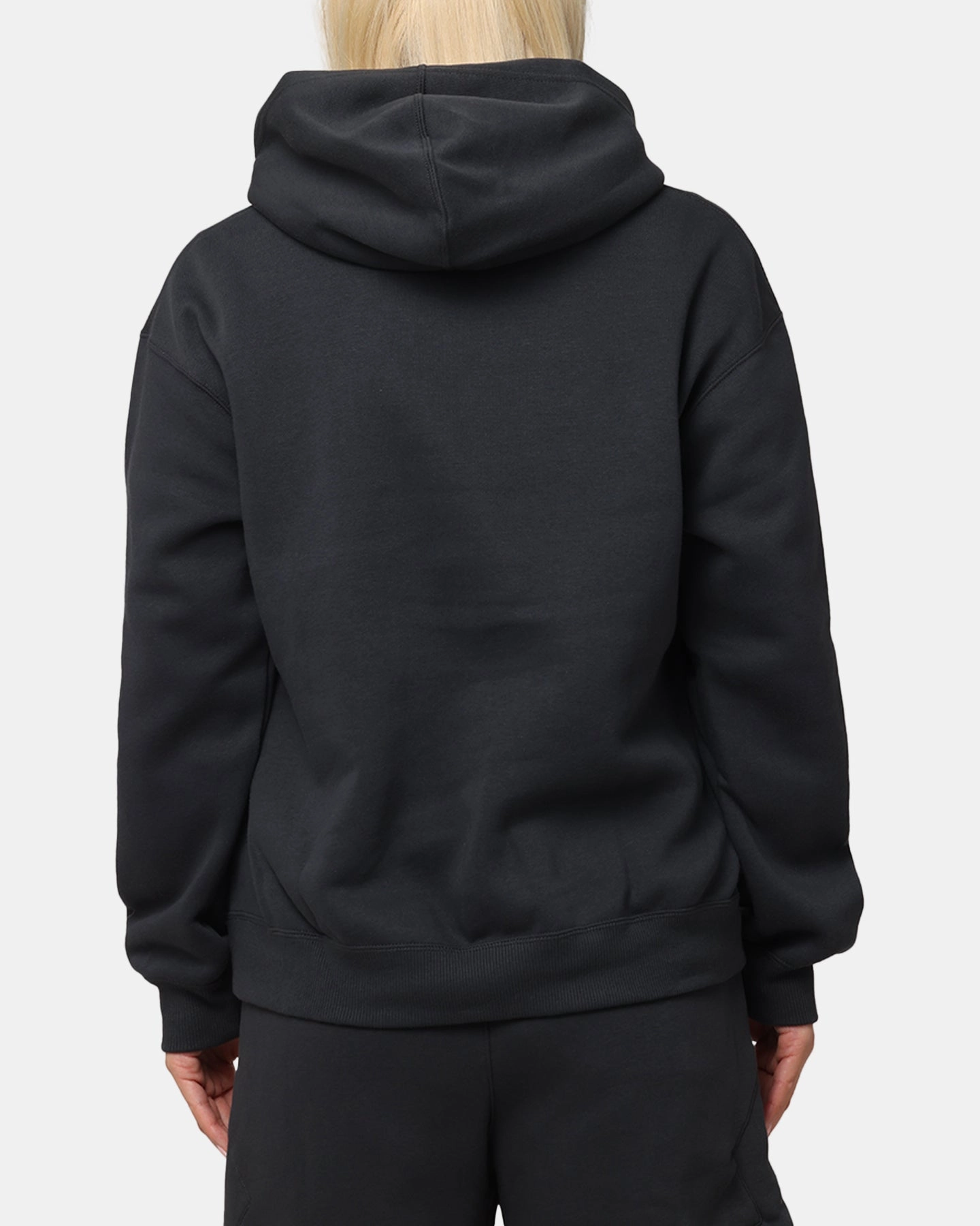 Jordan Women's Paris Saint-Germain Brooklyn Fleece Graphic Pullover Hoodie Off Noir Decal suitable for stage shows