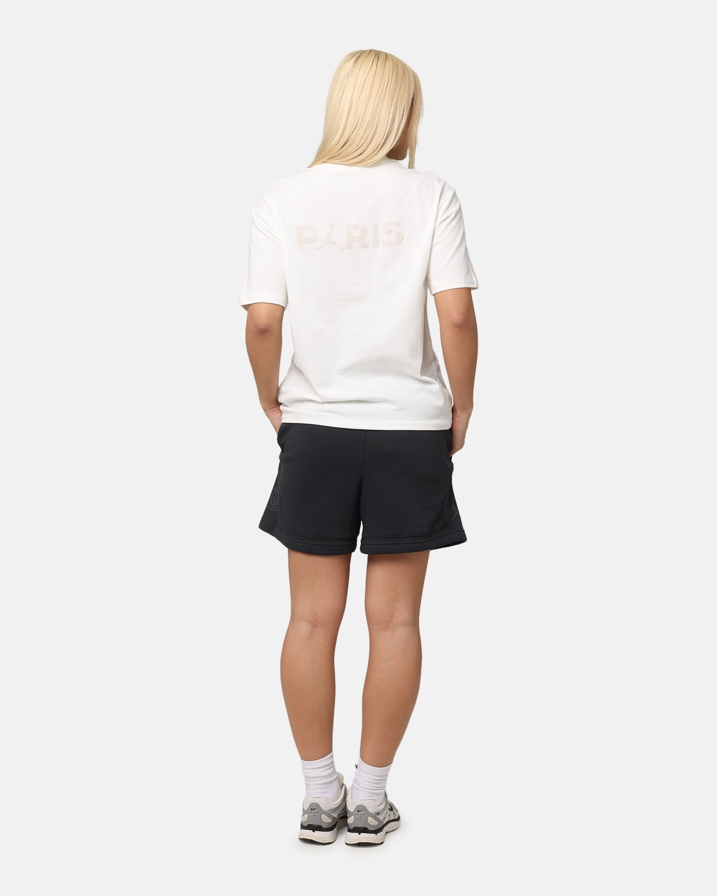 Jordan Women's Paris Saint-Germain Graphic T-Shirt Rust Sail/Pale Ivory Unisex Core