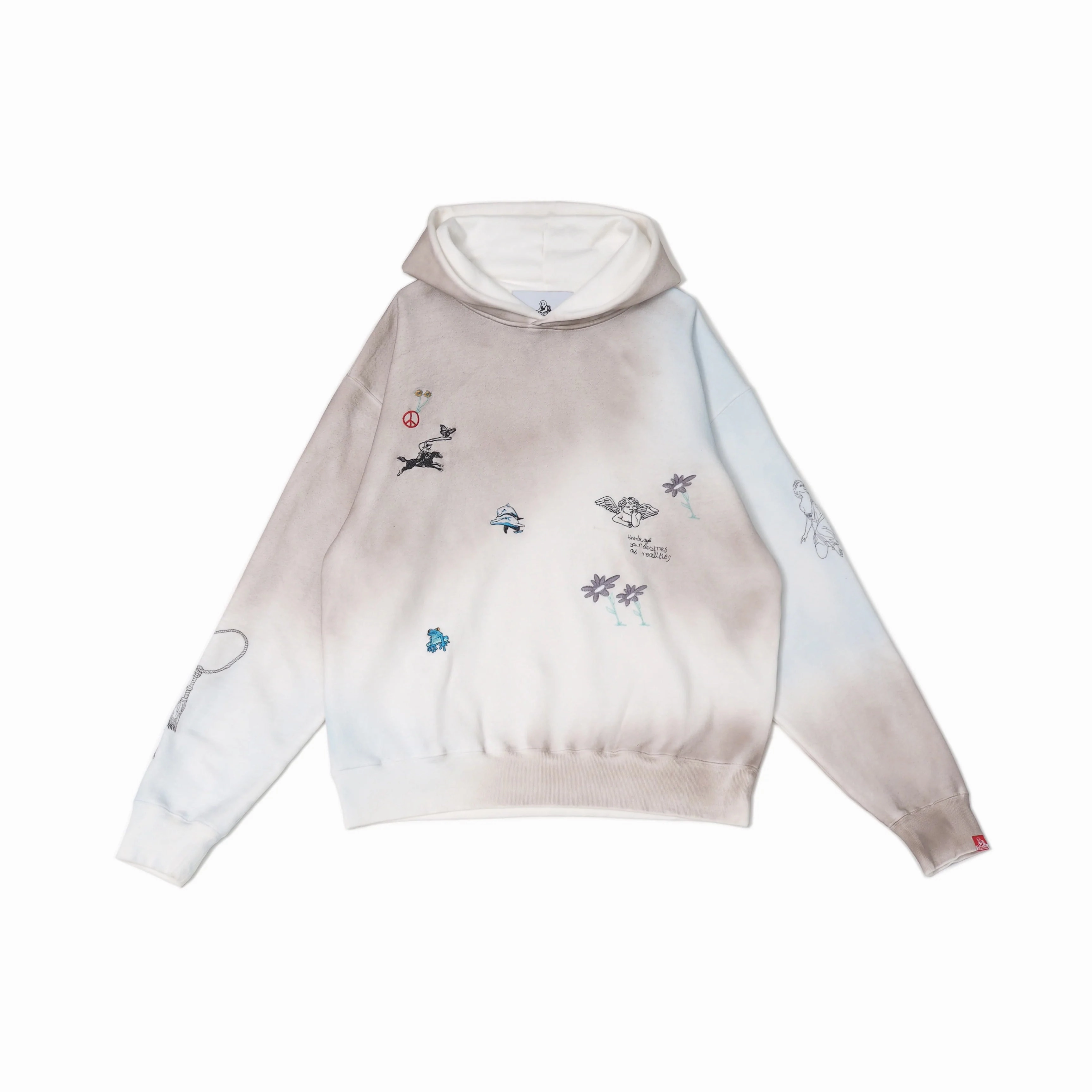 Soft Touch high - pressure environment Jungle JUNGLES Desire Hoodie 'Spray Dyed'