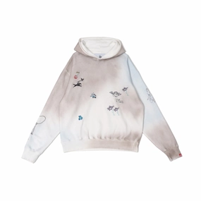 Jungle JUNGLES Desire Hoodie 'Spray Dyed' Ribbed collar Troop - supported