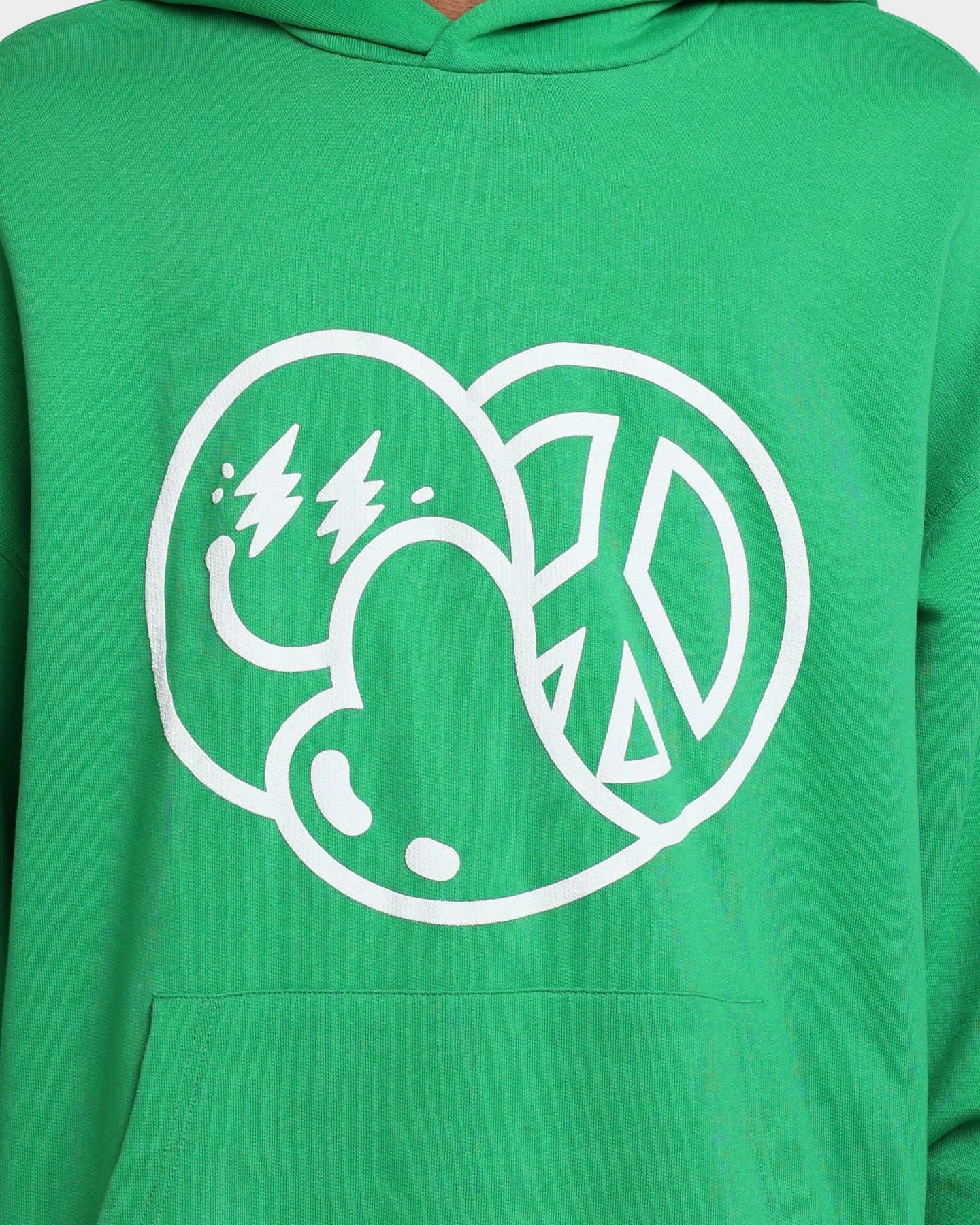 suitable for modeling Reflective accents GUESS Originals X J Balvin Paz Hoodie Vip Green