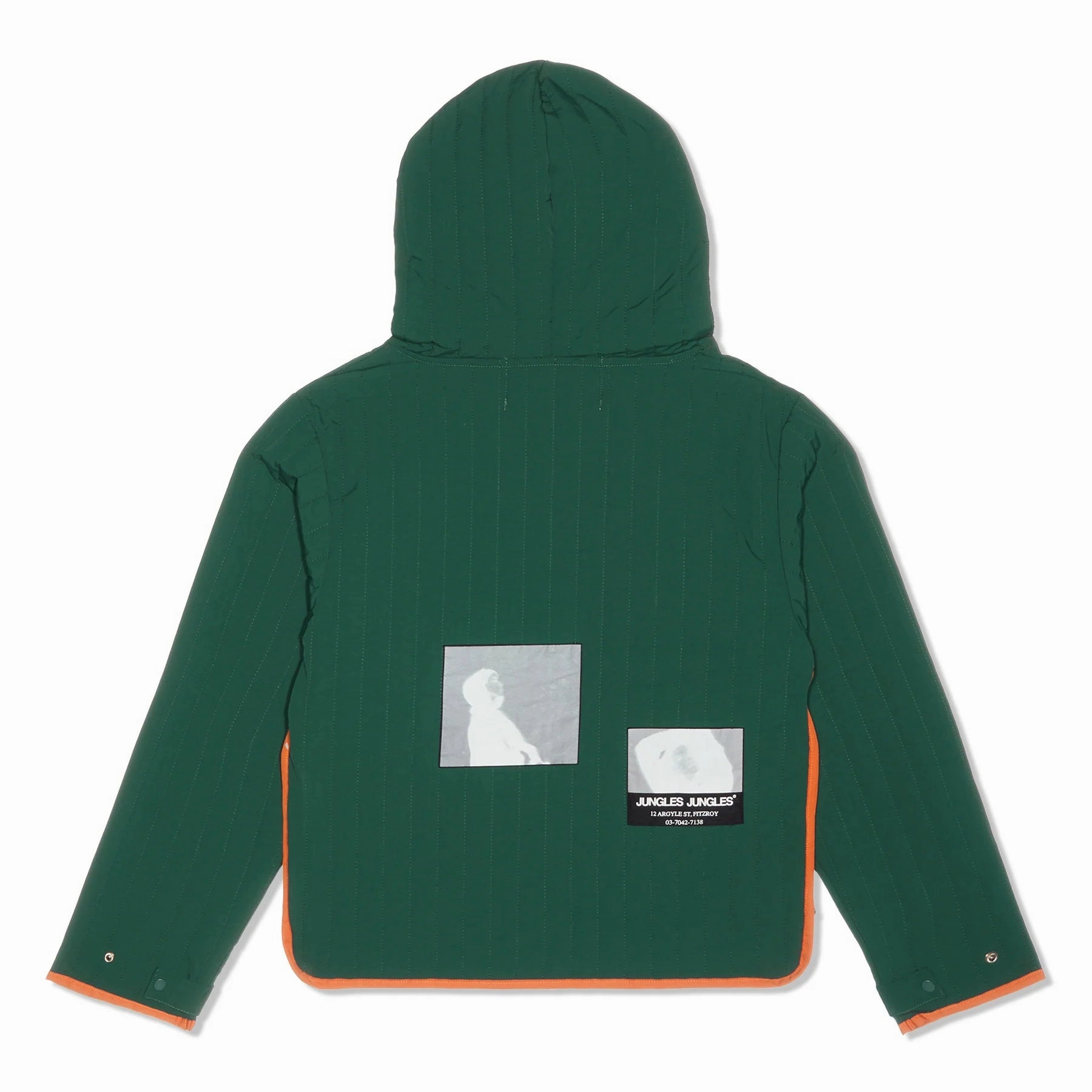 product gift wrapping Fresh Minimal Jungles Jungles Movement Quilted Pullover 'Green'