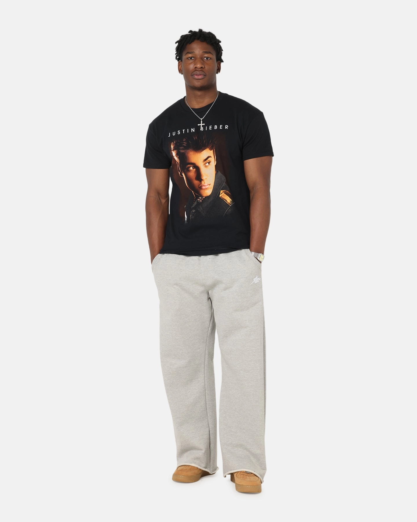 Justin Bieber Believe T-Shirt Black QuickDry Material