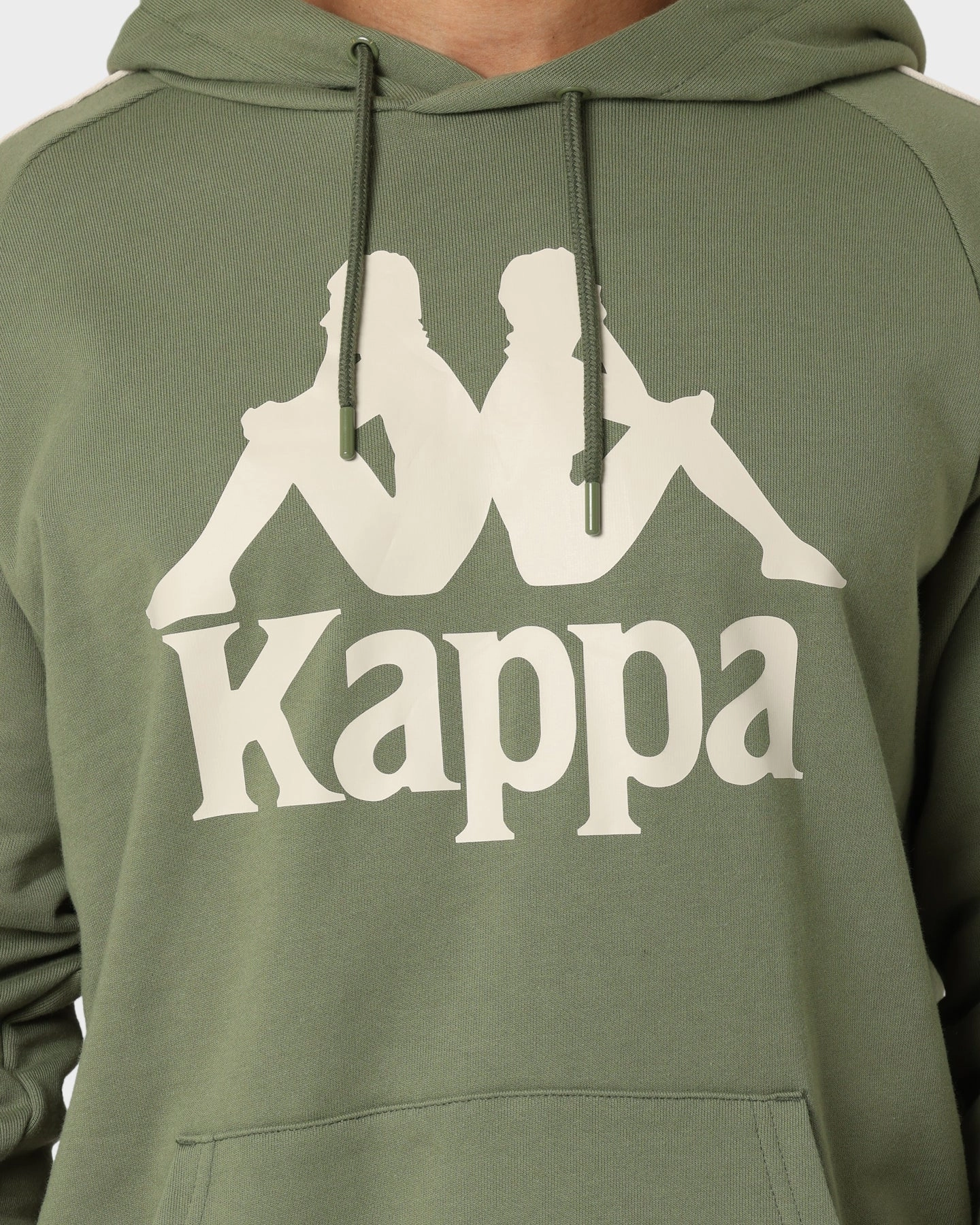 suitable for volunteer work Brand Name Kappa 222 Banda Hurtado 4 Hoodie Green Loden/Beige