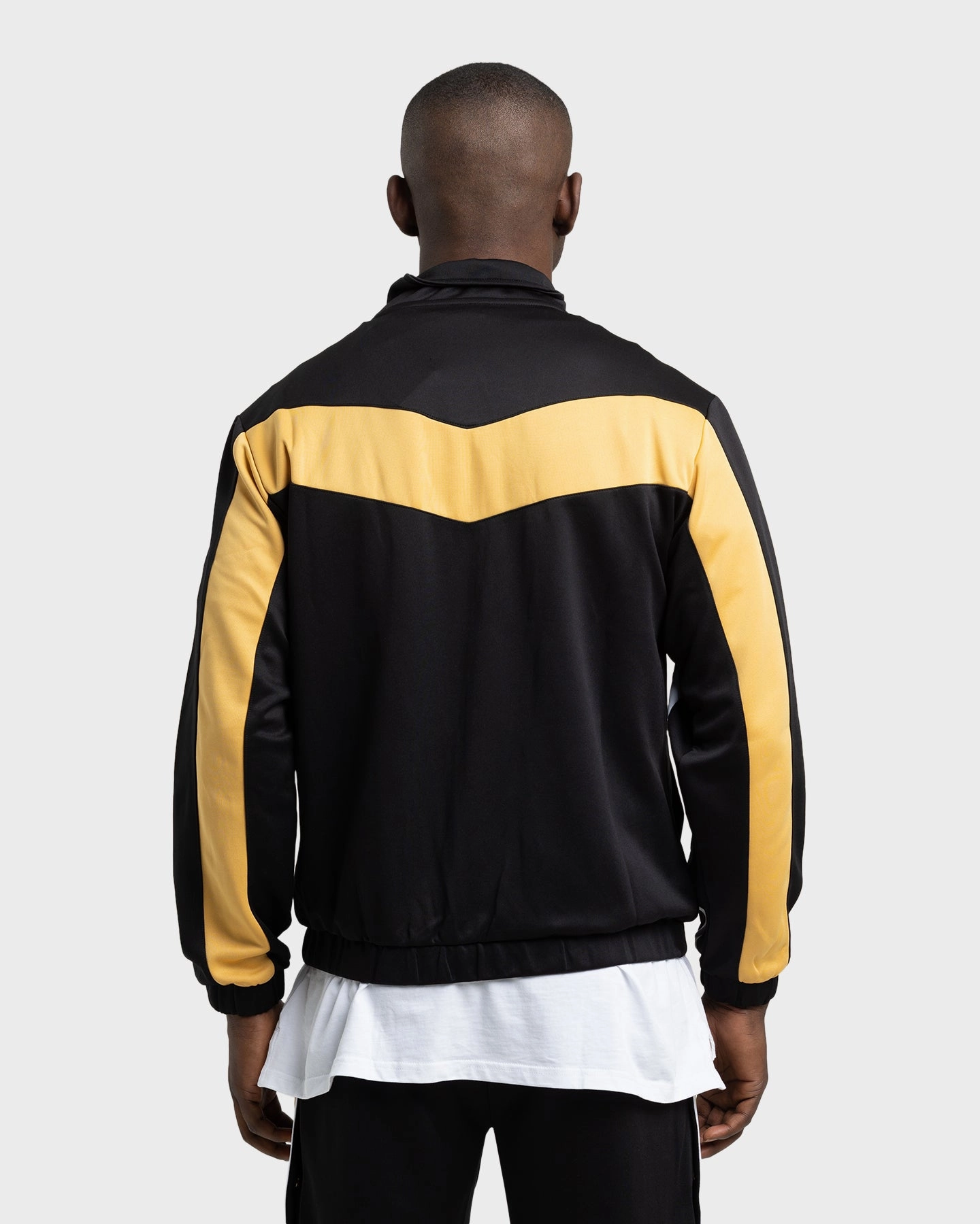 Karl Kani OG Block Track Jacket Black suitable for land sports