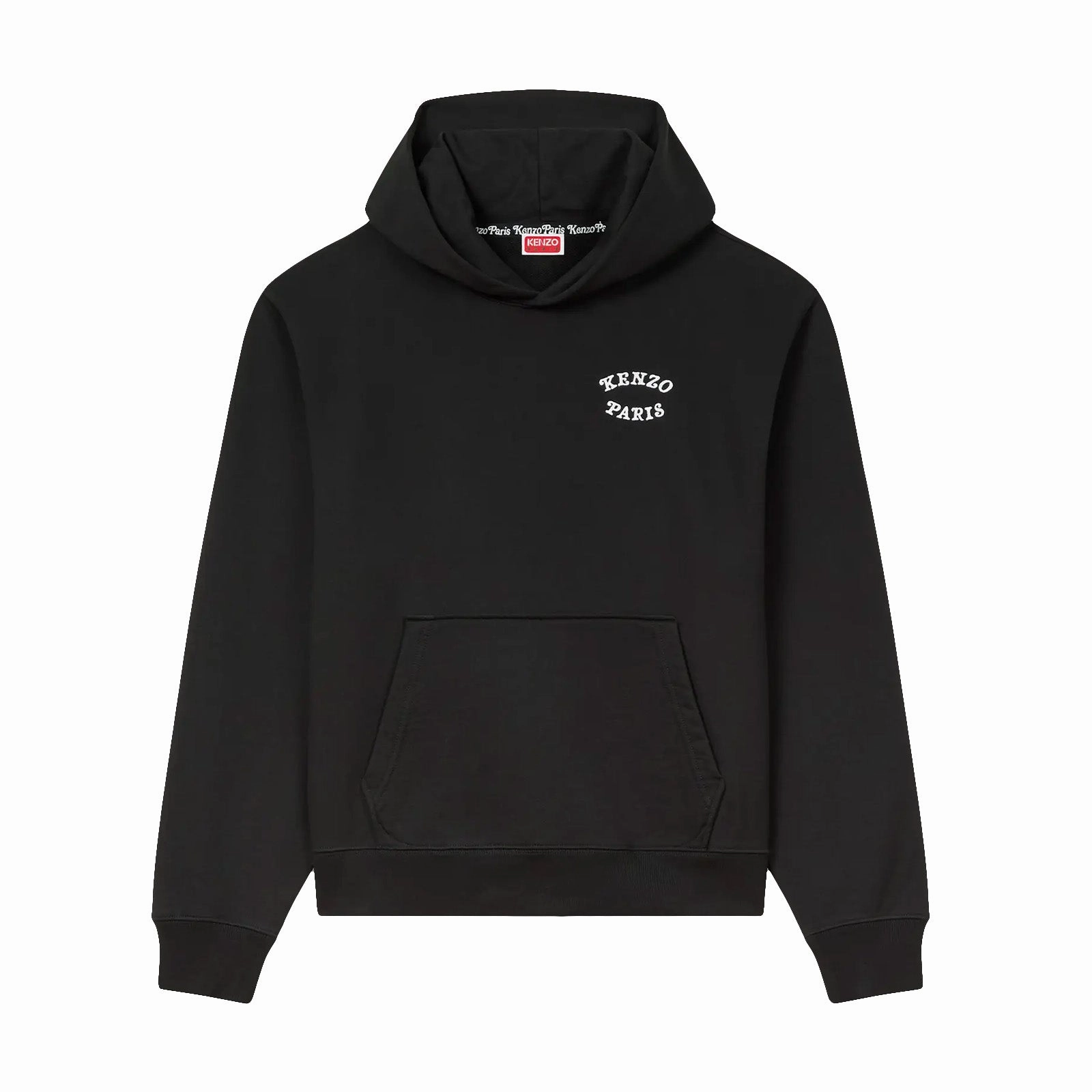 Kenzo Verdy Collection Classic Embroidered Hoodie 'Black' medium quality Tension Relief Seams
