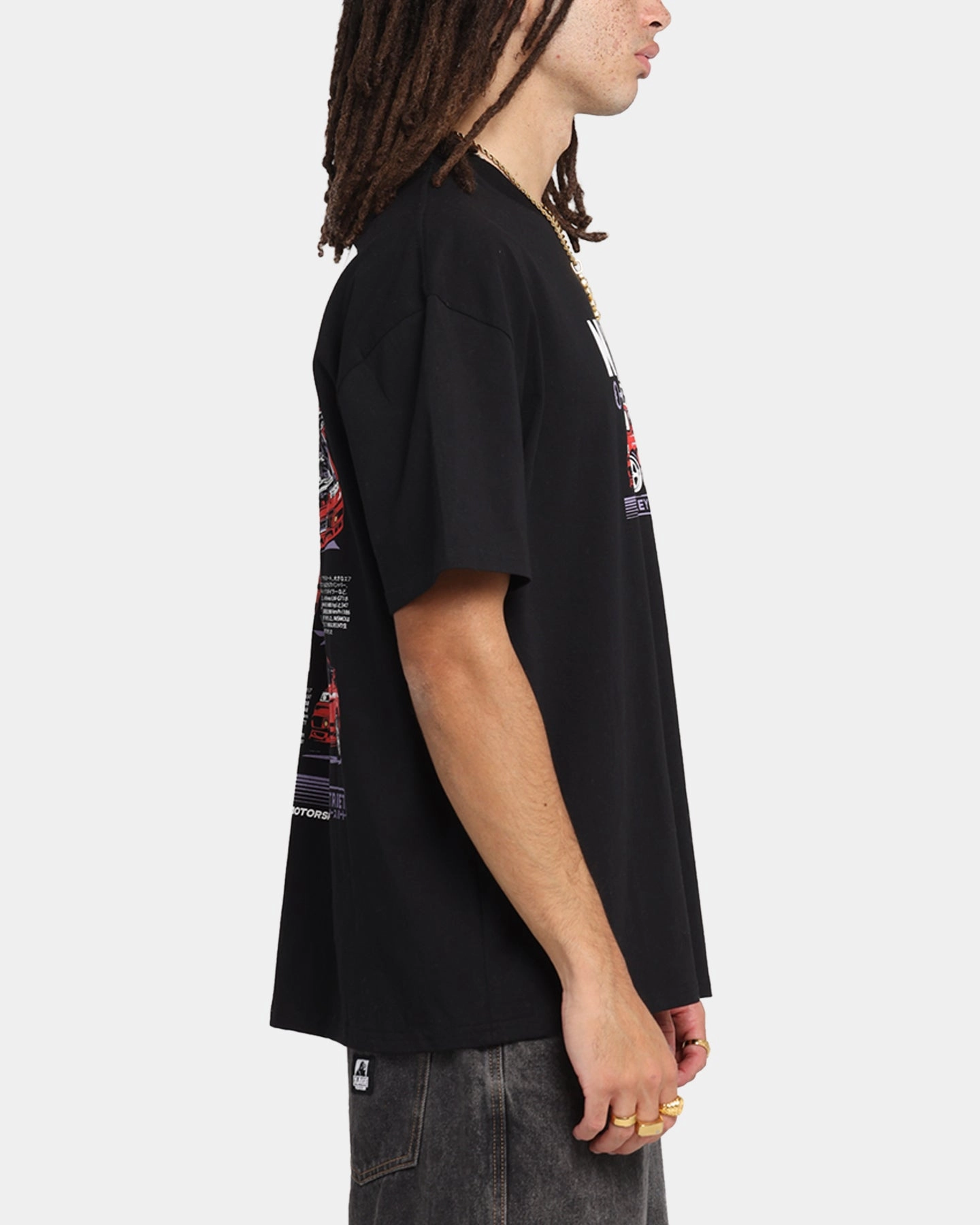 Daily Fashion Key Street 400 R T-Shirt Black