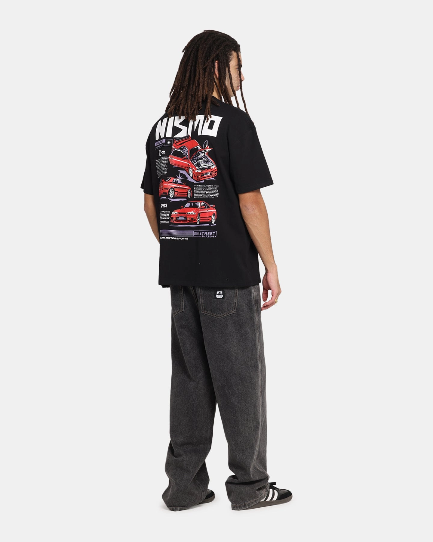 Flexible Ribbed Cuffs Key Street 400 R T-Shirt Black