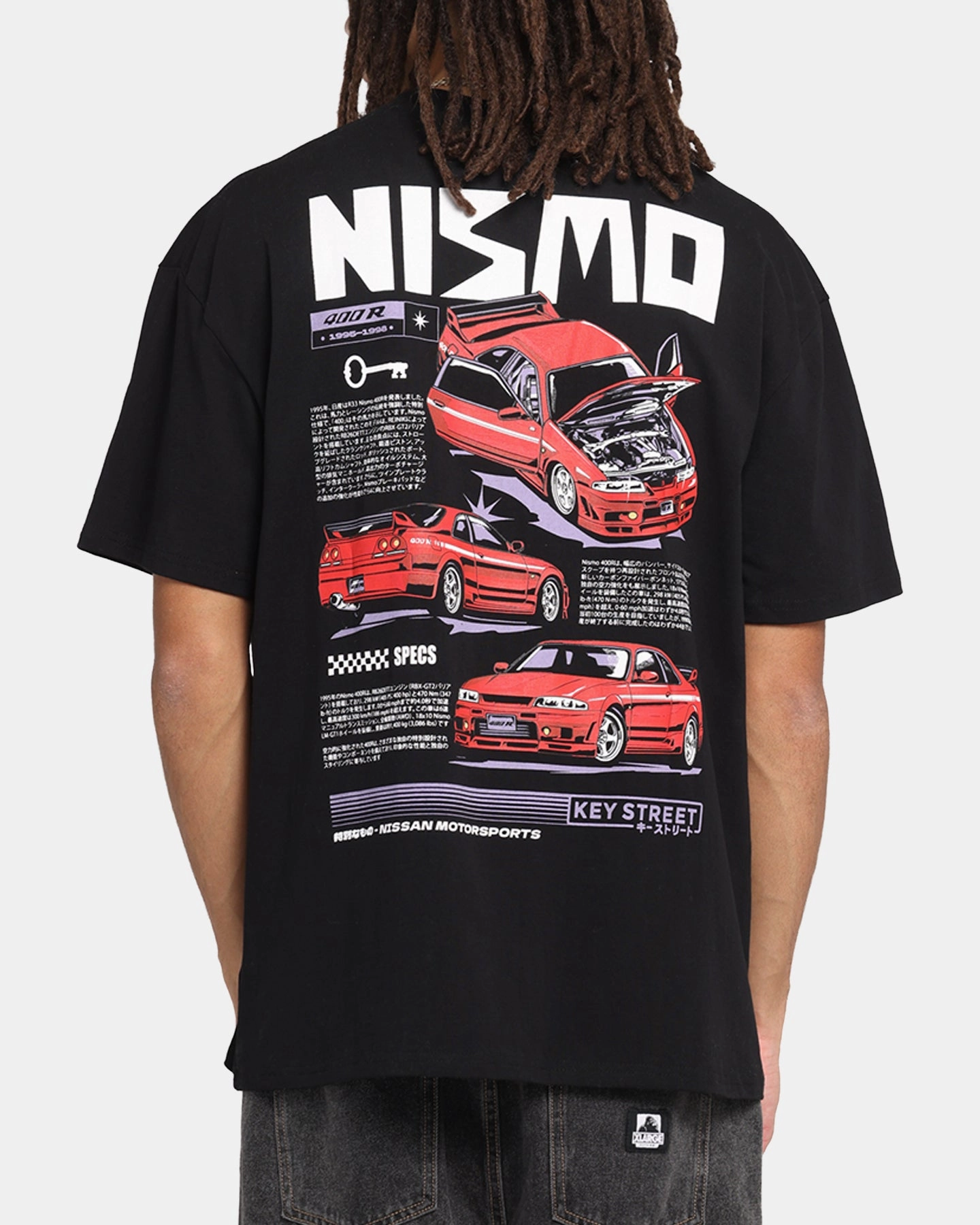 Everyday Style Trend Key Street 400 R T-Shirt Black