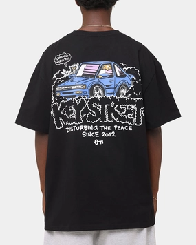 Light Breeze Key Street X FRKO Burner T-Shirt Black