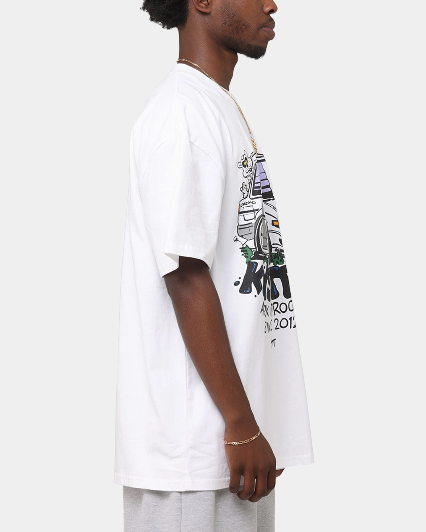 ethical Modern Wear Key Street X FRKO Wip T-Shirt White