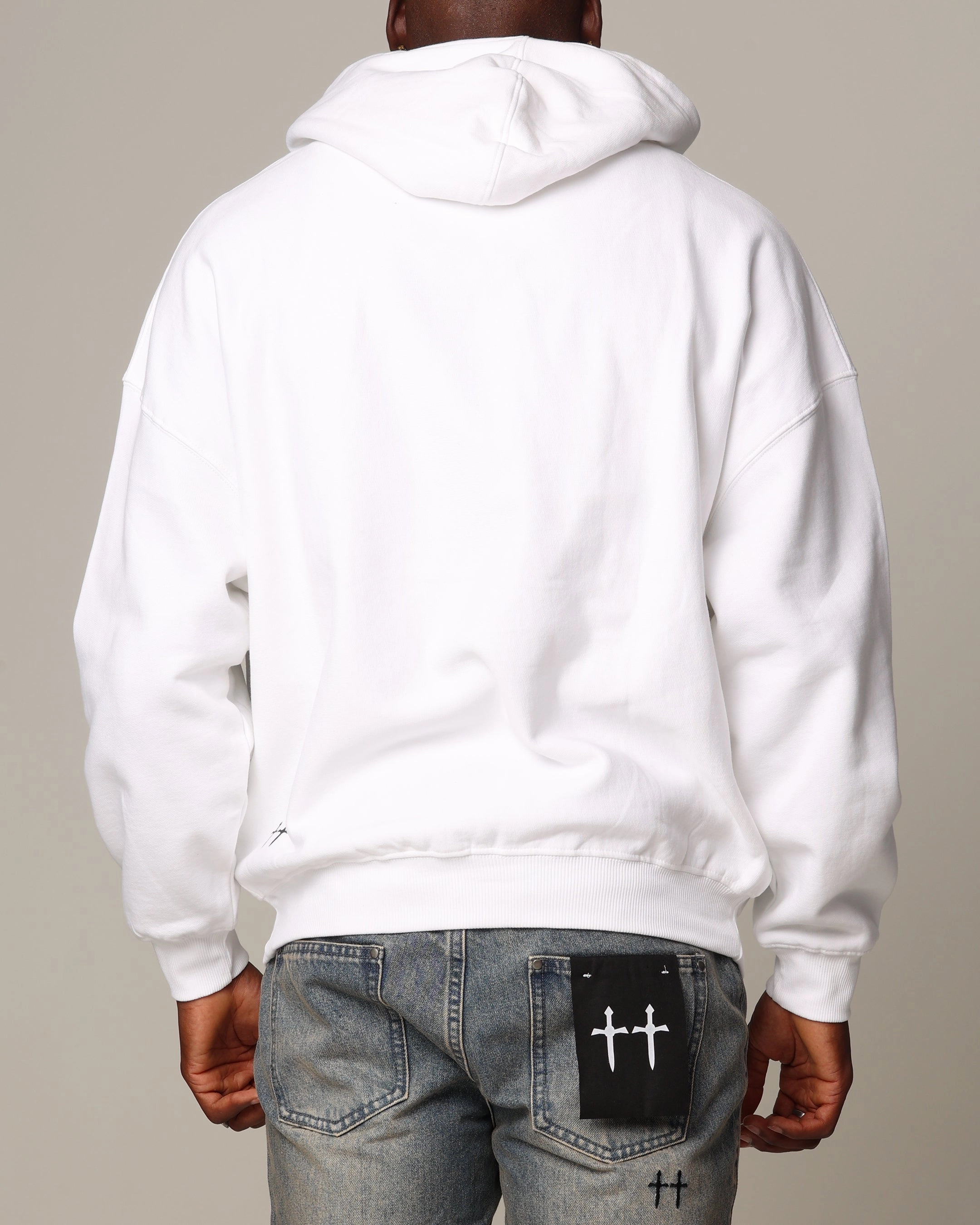 Storage Saint Morta System Overload Hoodie White