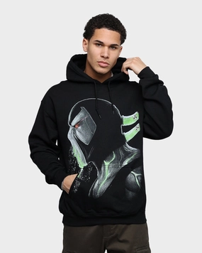 Goat Crew X DC Batman Bane Hoodie Black Hint Taped Edges