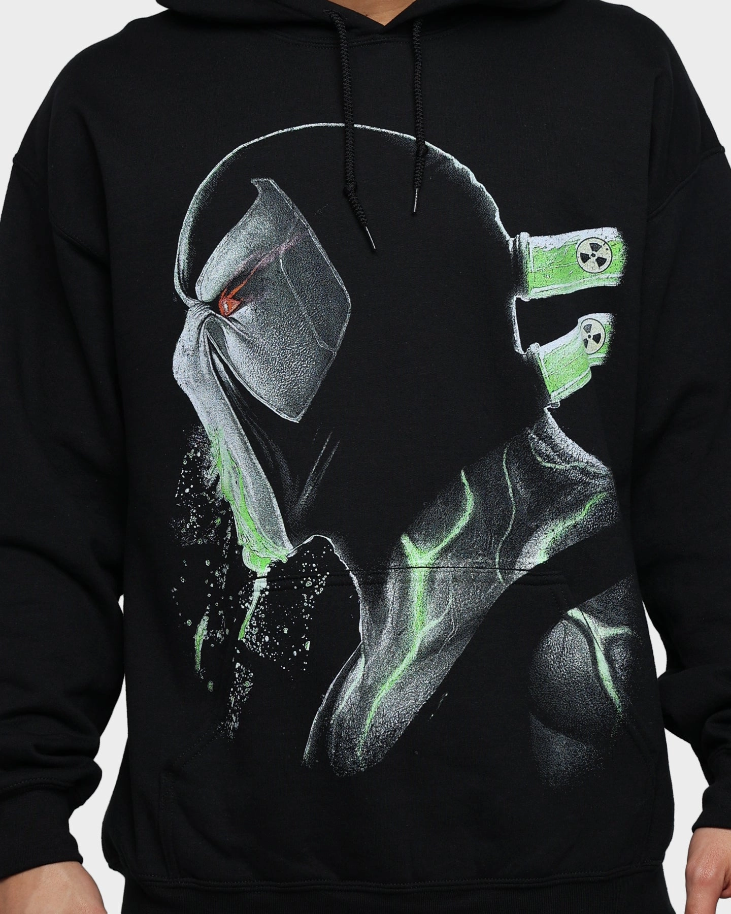 snowboarding Zipper Closure Goat Crew X DC Batman Bane Hoodie Black
