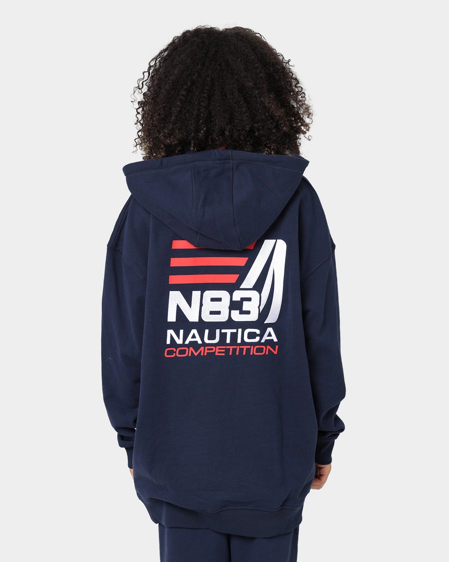 Nautica Fowler Oversized Hoodie 459 Dark Navy Antiperspirant