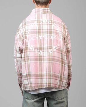 Loiter Kimono Flannel Pink/Brown Improve Toothbrush
