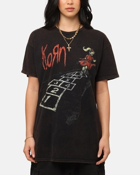 Everyday Fashion Korn Follow The Leader T-Shirt Black Vintage