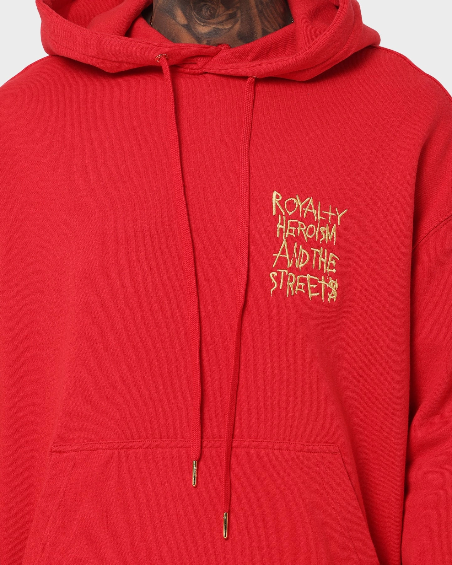 suitable for charity events Ksubi 23 Biggie Hoodie Red