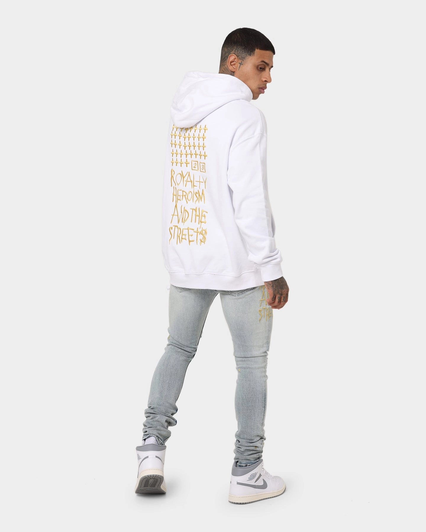 suitable for offline stores Ksubi 23 Biggie Hoodie Tru White