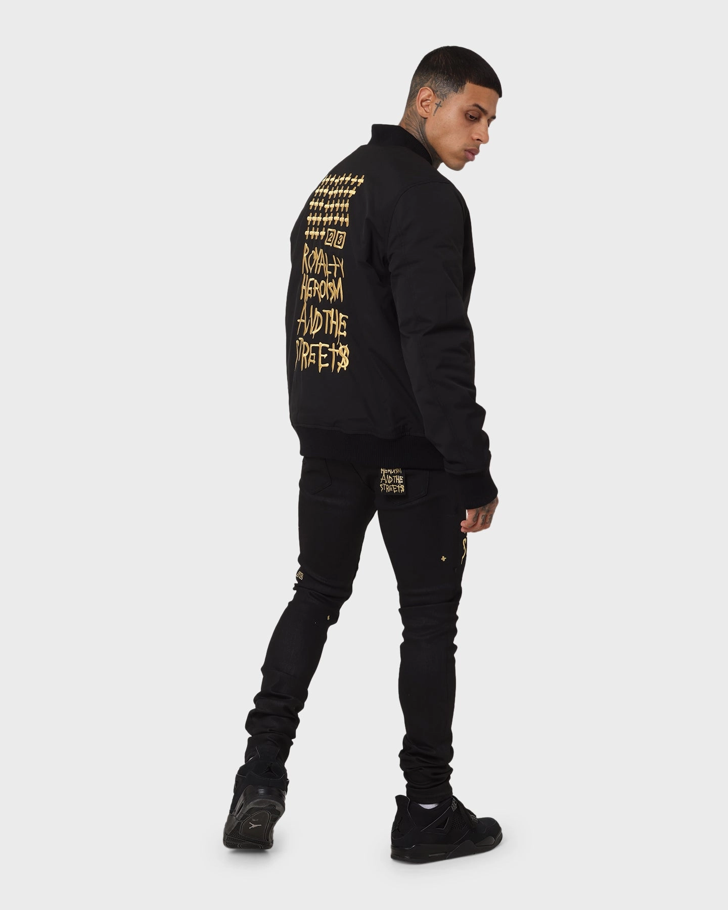 Summer Wear Ksubi 23 Bomber Jacket Black