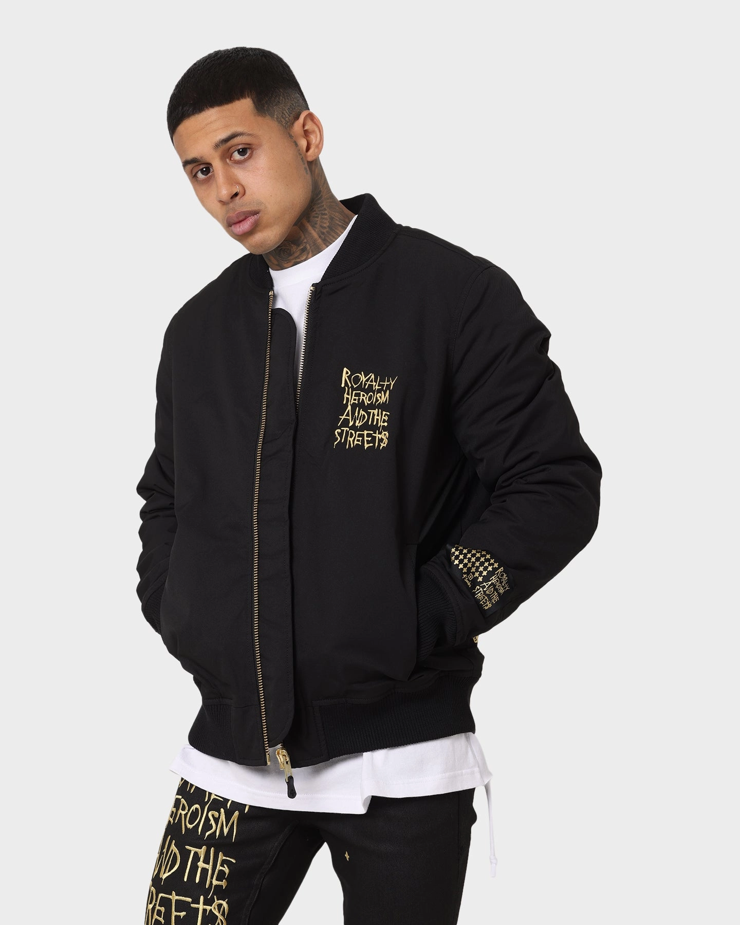 Bill Ksubi 23 Bomber Jacket Black