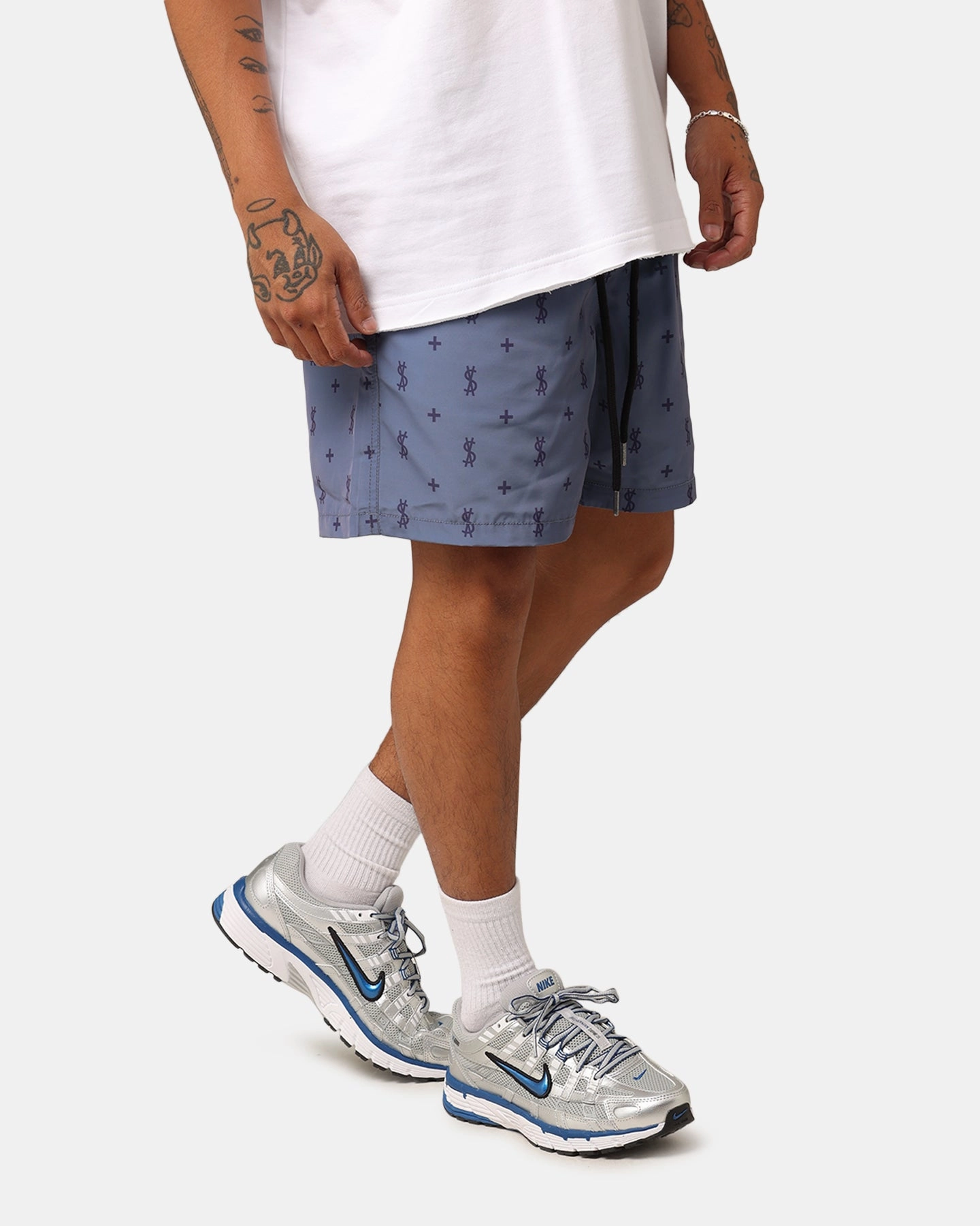 Ksubi Allstar Board Shorts Blue outdoor concert style Spandex shorts