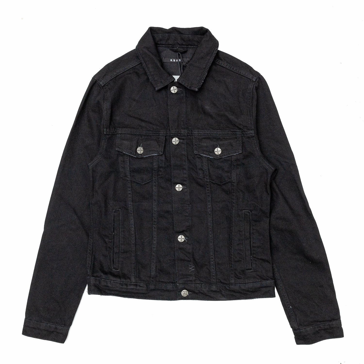 Ksubi Classic Jacket Laid 'Black' AdjustableHood