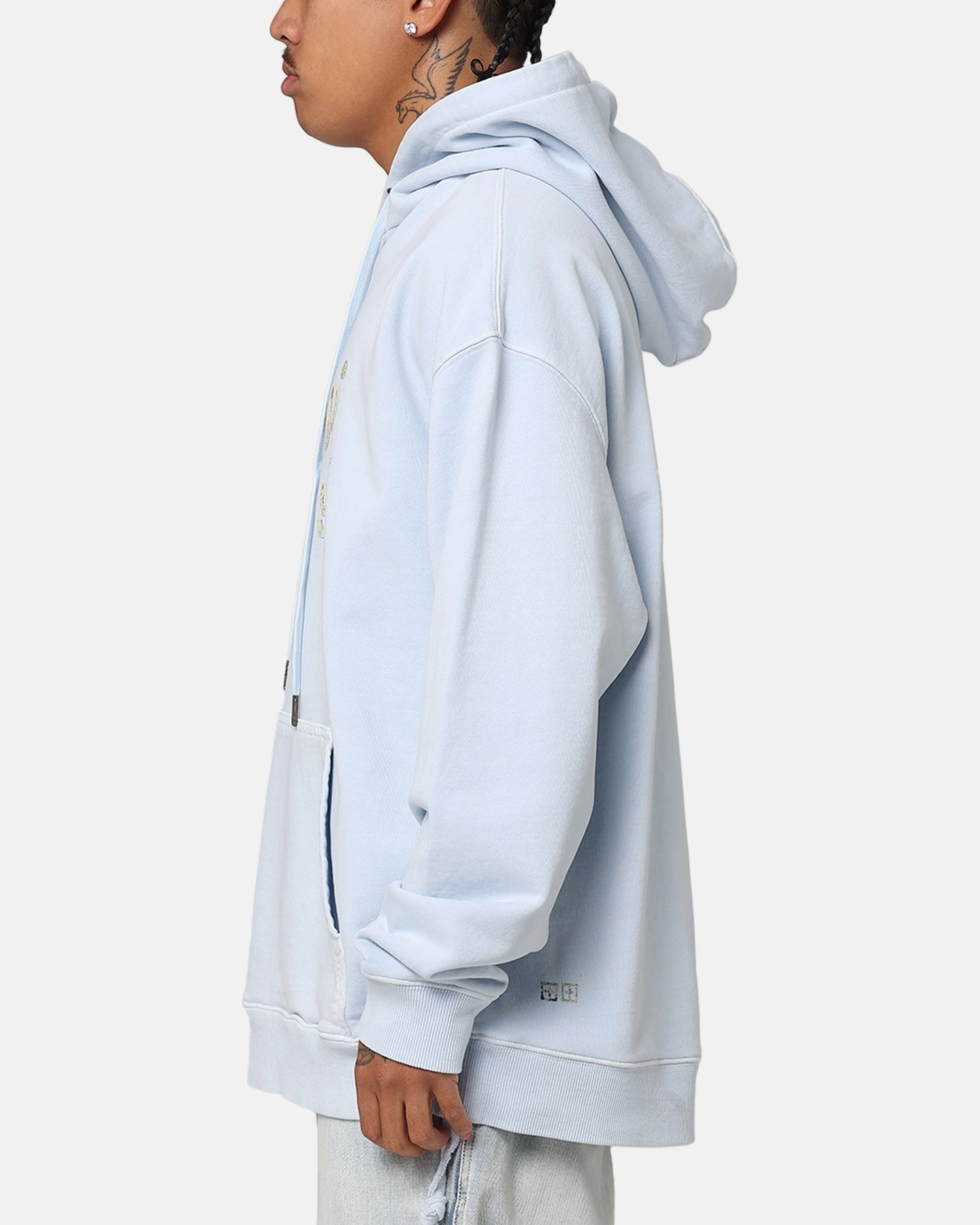 Sport Comfort Panama Ksubi Clubhouse Kash Shallows Hoodie Blue
