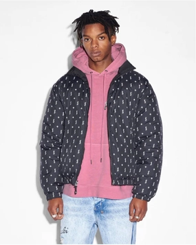 Regular-fit Ksubi Flight Puffer Jacket Black