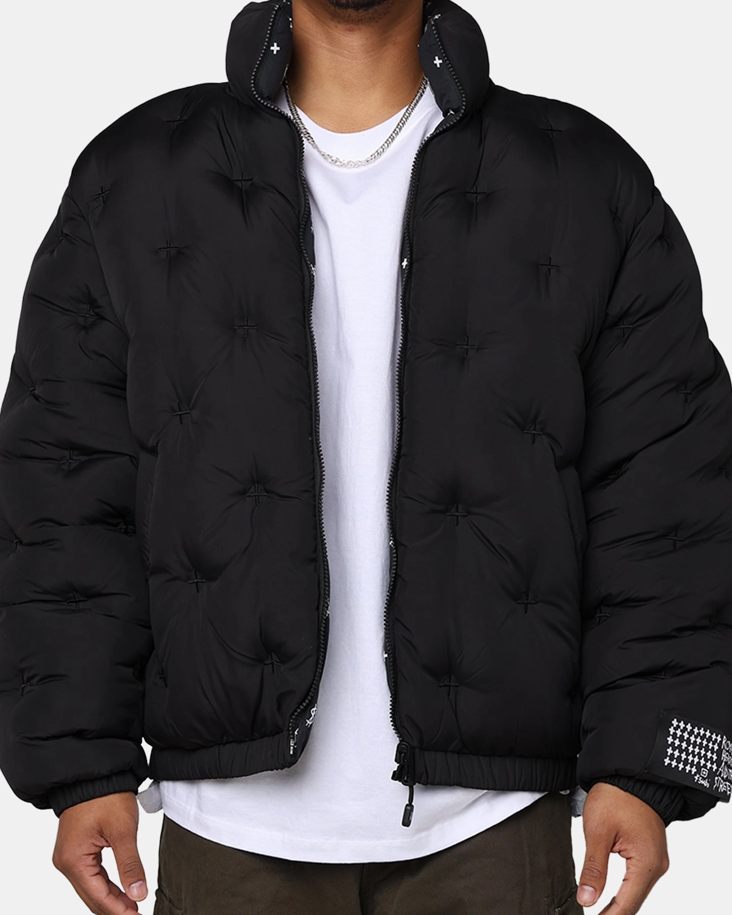 Ksubi Flight Puffer Jacket Black kids student
