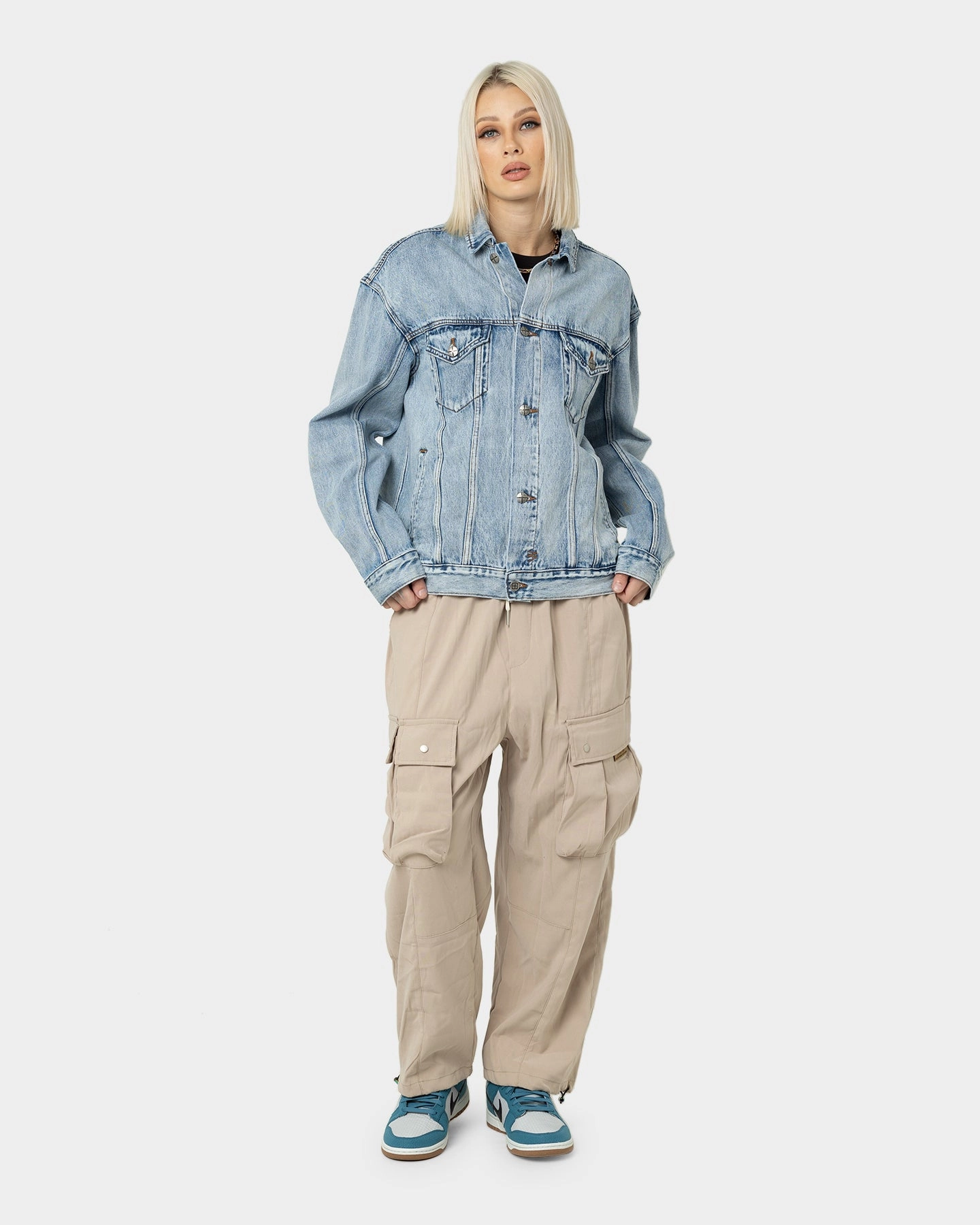 KSUBI Oh G 1999 Jacket Denim Discount Stand Up Collar