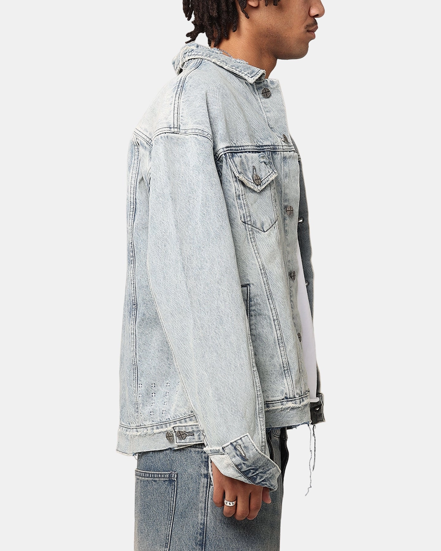 Ksubi Oh G Jacket Acid Trip Trash Jacket Denim Packable Feature StretchFit Fabric Technology