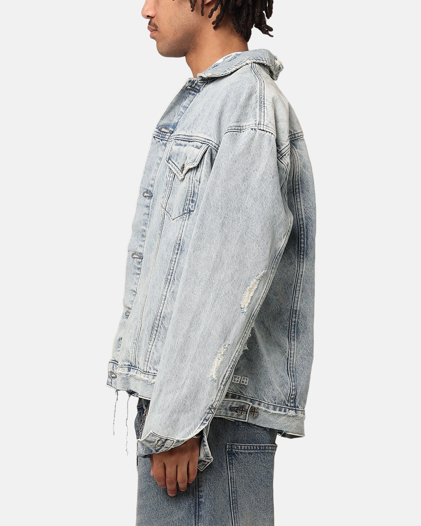 Facilitate Moisture Wicking Lining Ksubi Oh G Jacket Acid Trip Trash Jacket Denim