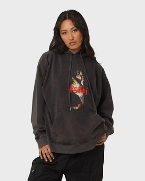 Easy Zip Eco-friendly Ksubi X Juice Wrld 999 Wrld Biggie Hoodie Faded Black