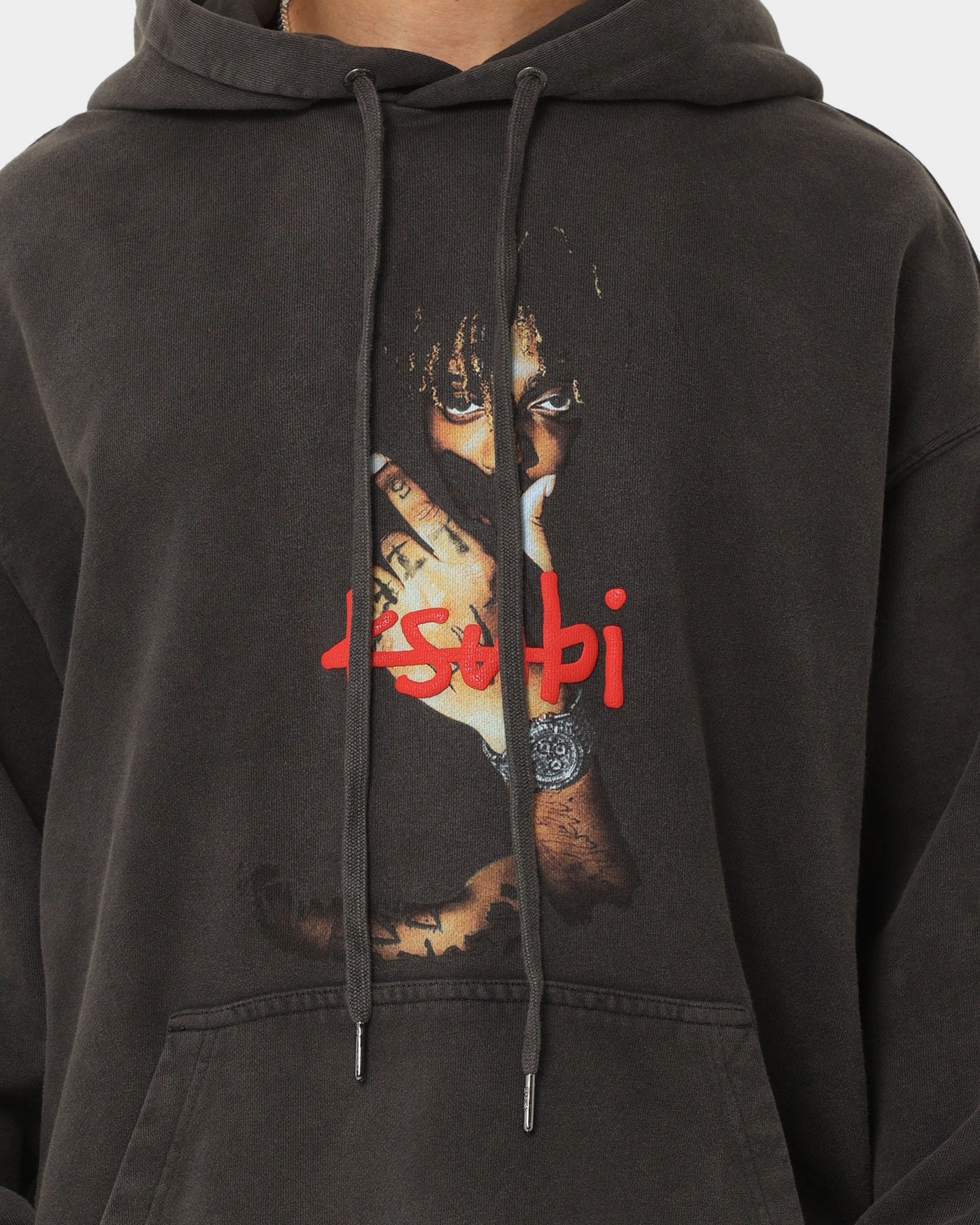 Belted Choice Ksubi X Juice Wrld 999 Wrld Biggie Hoodie Faded Black