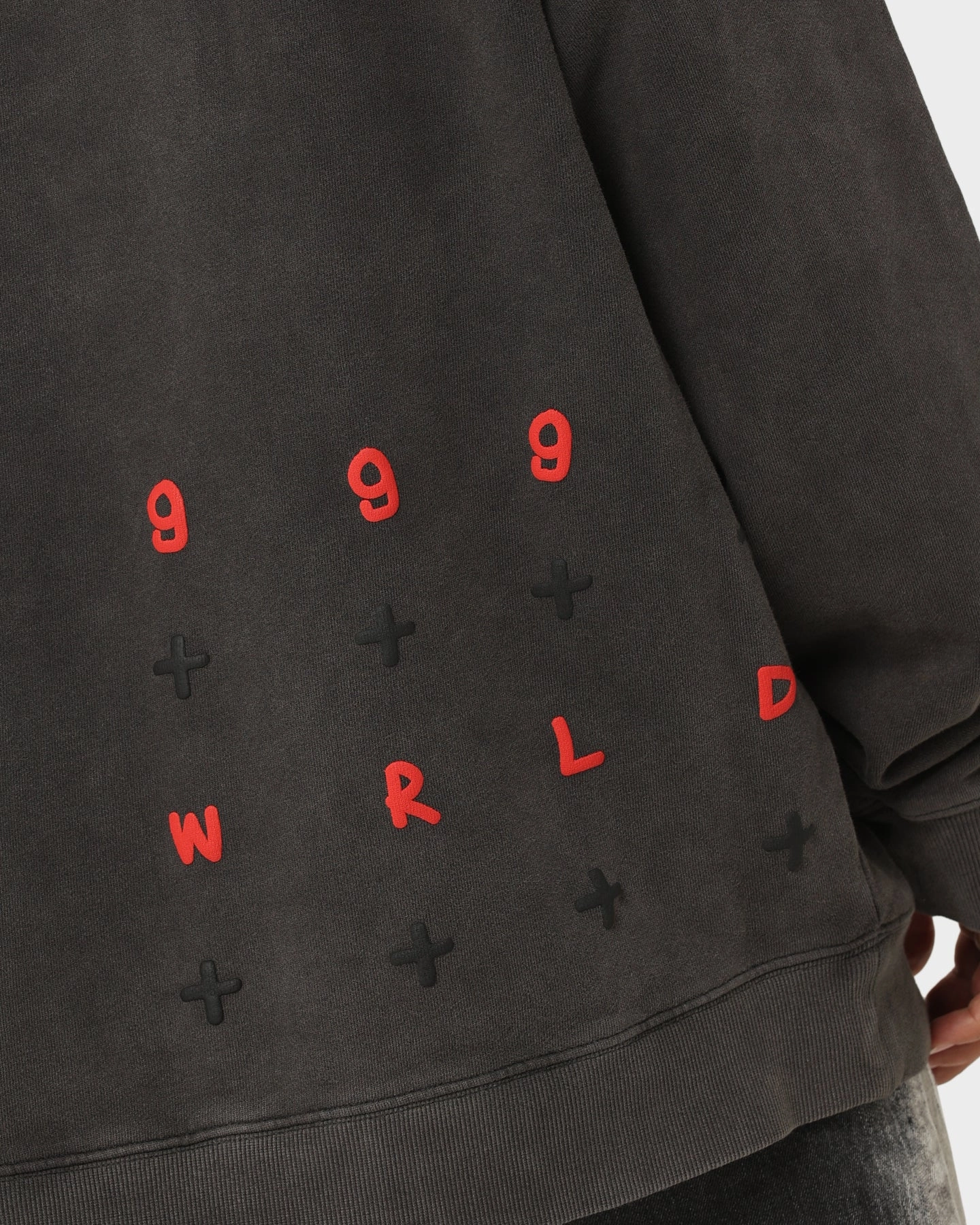 Packable Construction Ksubi X Juice Wrld 999 Wrld Biggie Hoodie Faded Black