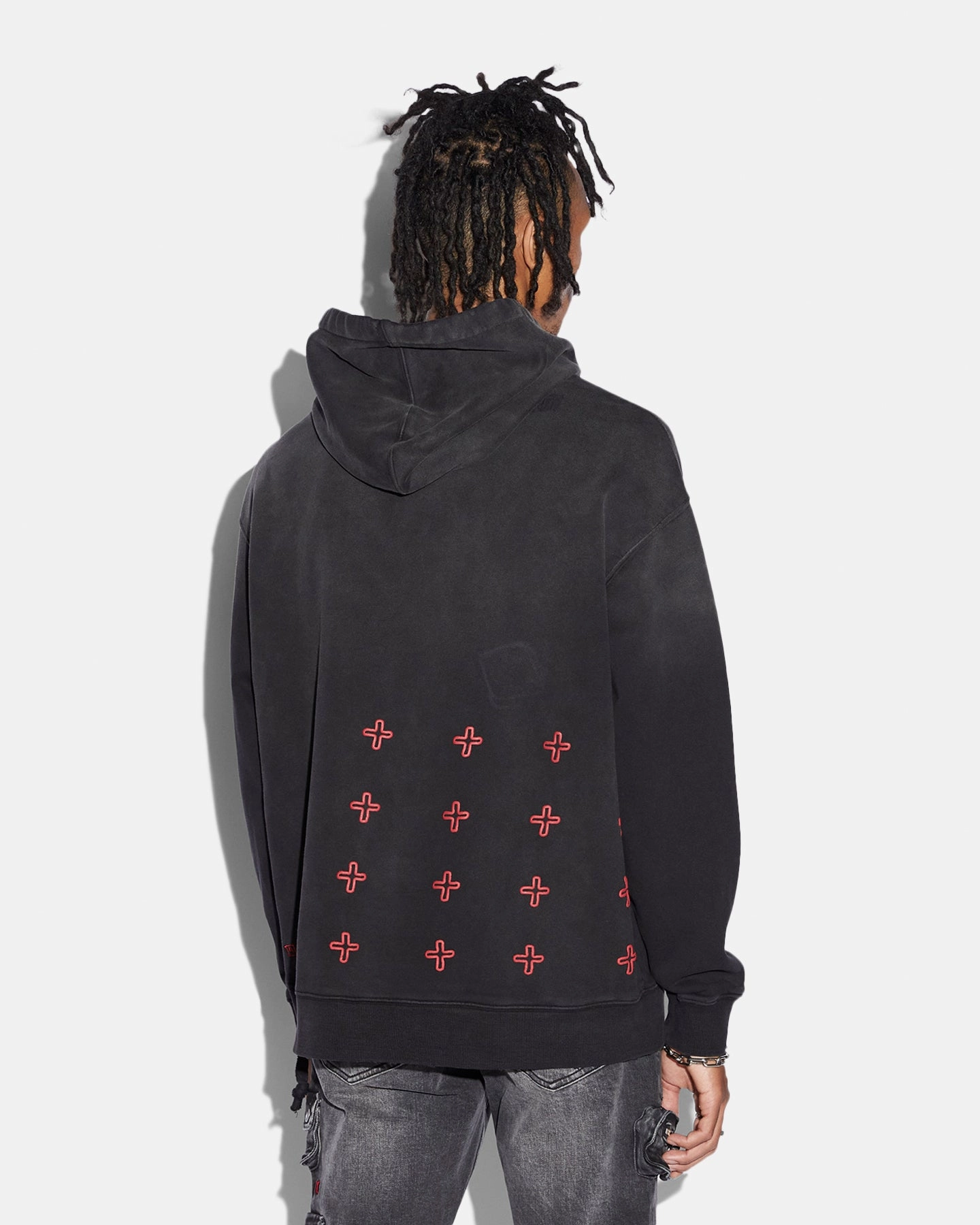 Easy Protection Simple Fit Ksubi X Juice Wrld Biggie Hoodie Black