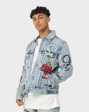 Ksubi X Juice Wrld Classic Jacket Juice Trip Keep Wrinkle-Resistant
