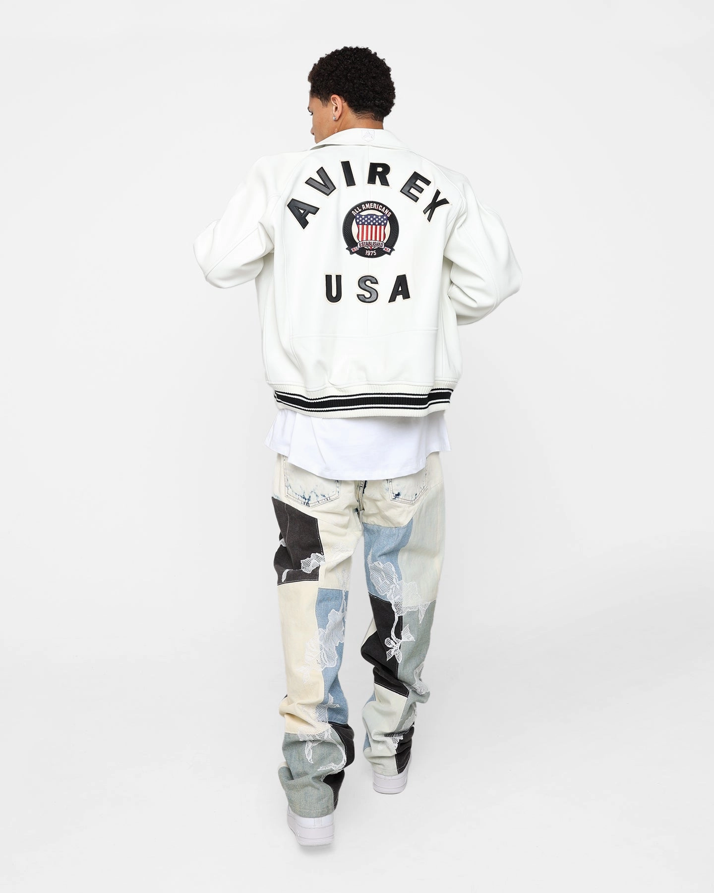 farmers Avirex Icon Jacket Snow White