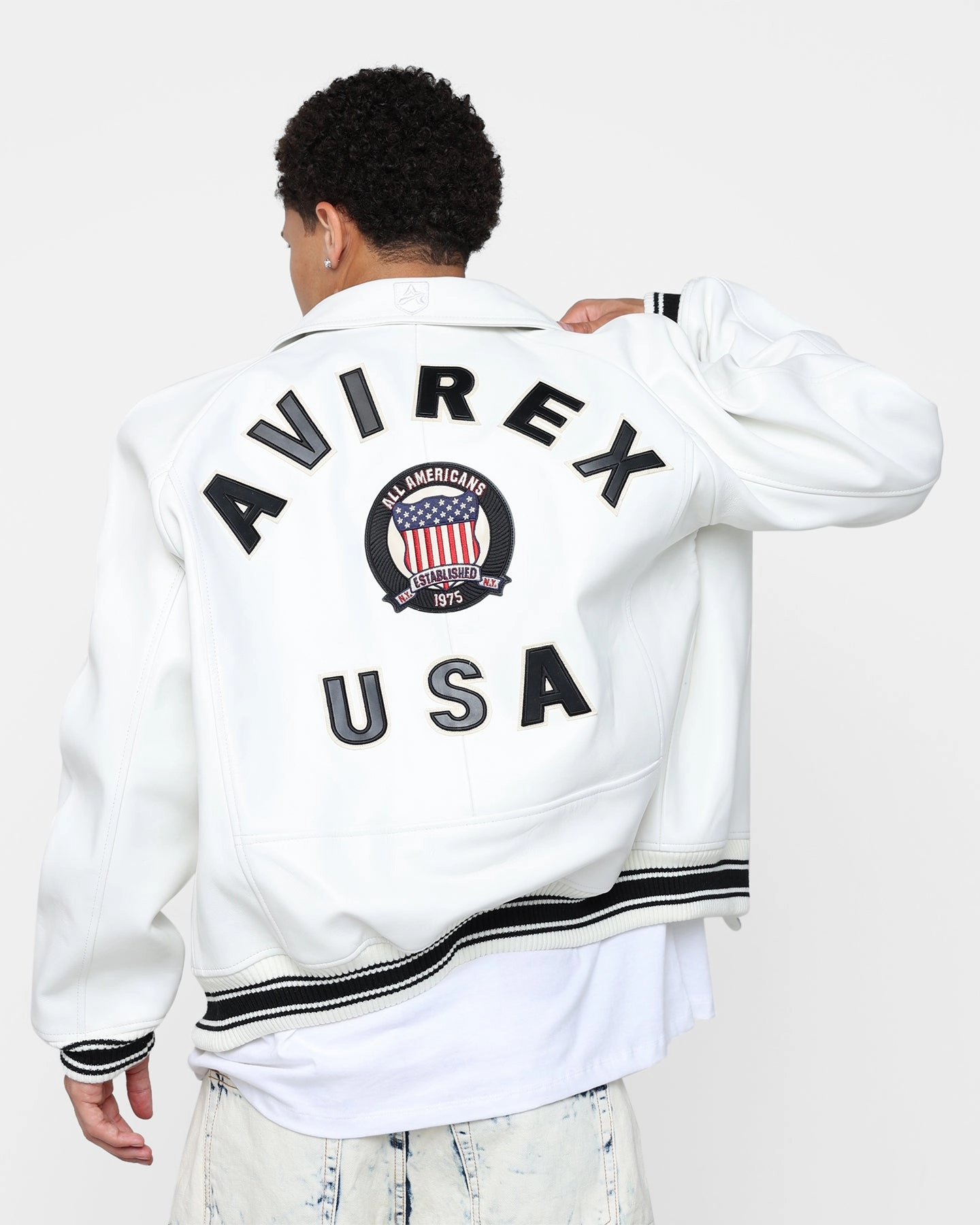 Avirex Icon Jacket Snow White Eye - Catching