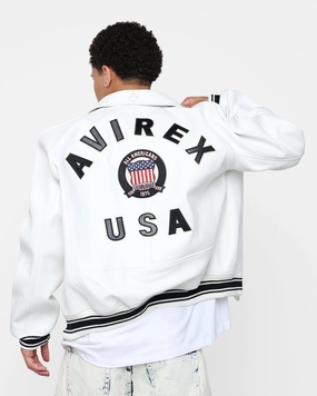 Avirex Icon Jacket Snow White Eye - Catching