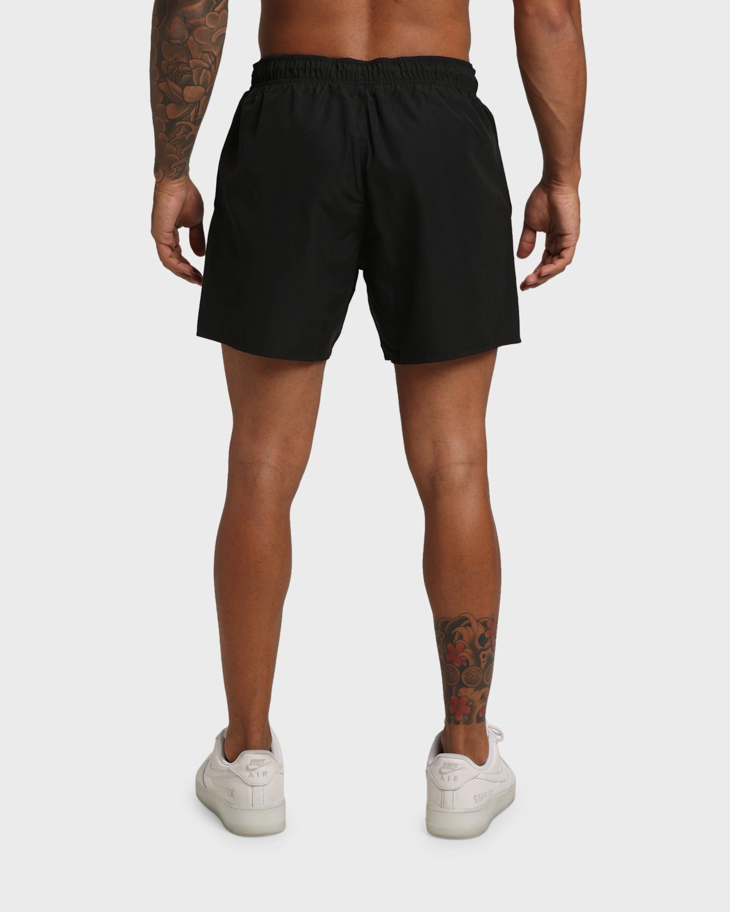 Modern Look souvenir choice Lacoste Block Colour Swim Shorts Black/Navy Blue