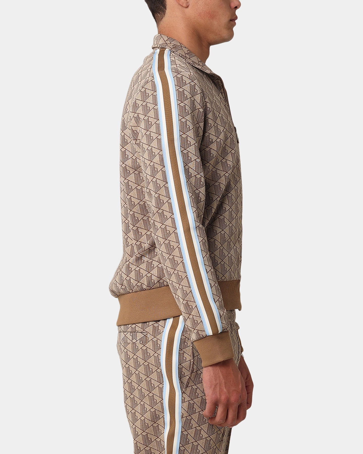 Lacoste Core Originals Monograms Track Jacket Croissant Quick Closure