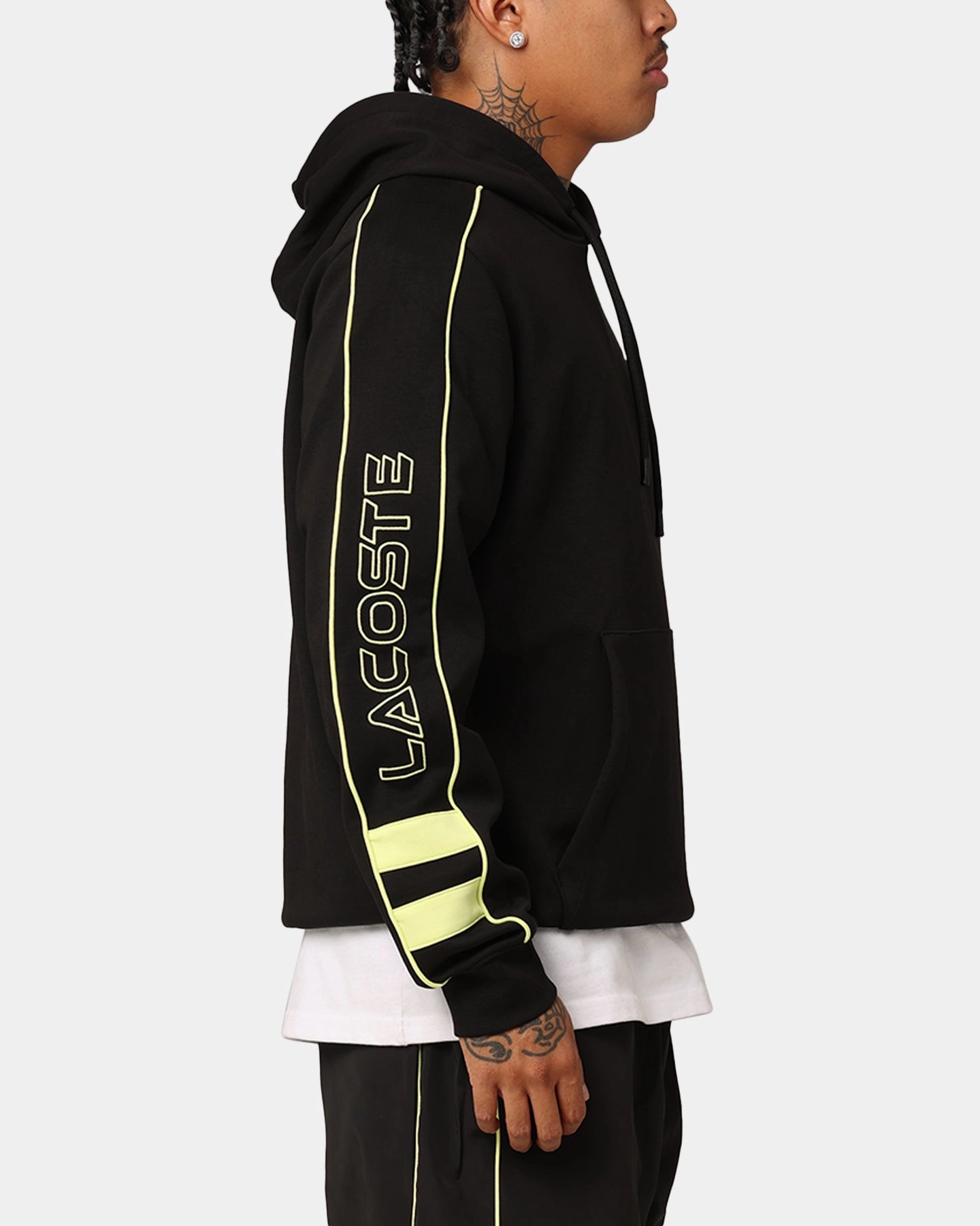 Lacoste Transitional Active Logo Hoodie Black summer season