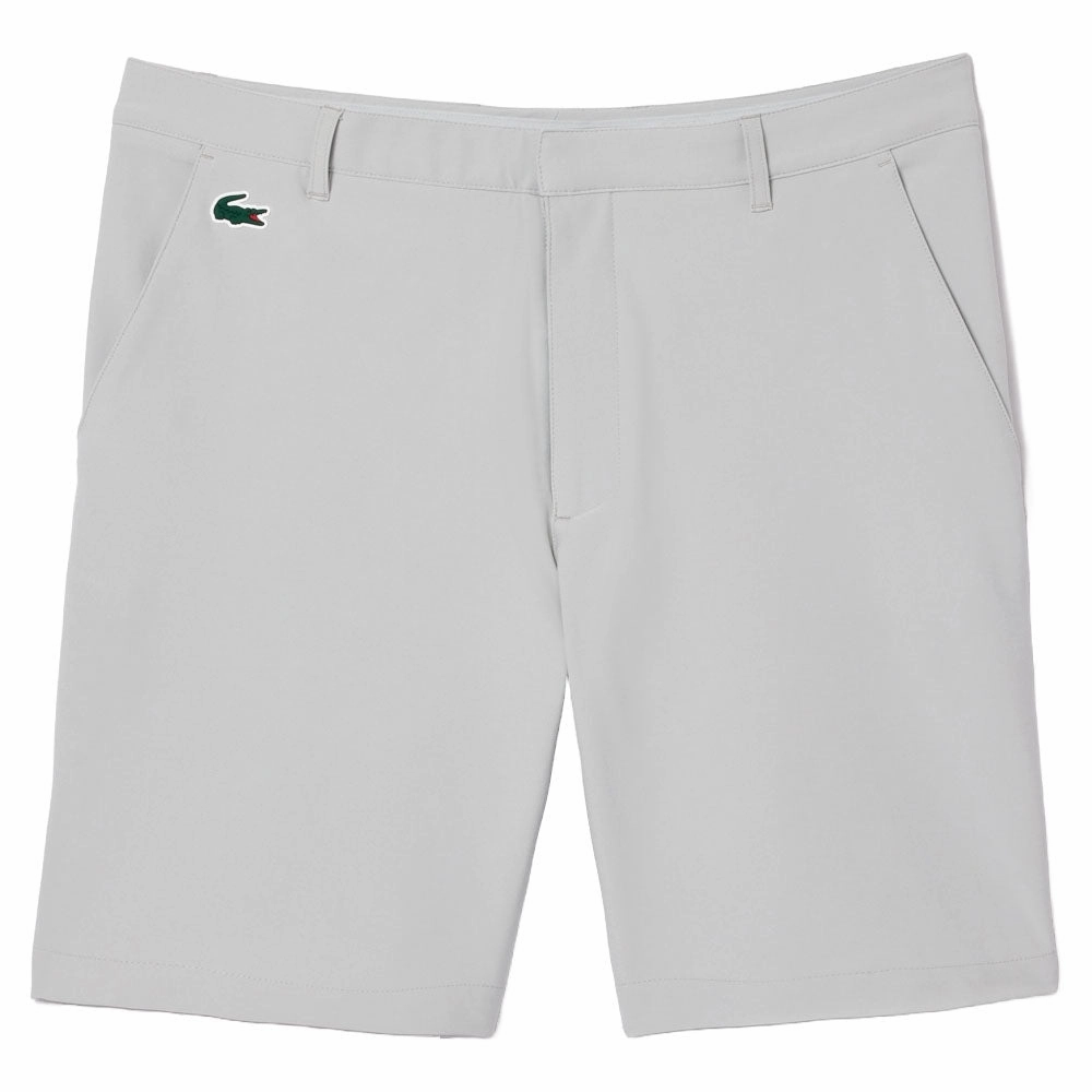 Lacoste Ultra-Dry Bermuda Golf Shorts Gray - SS24 Men Fast Absorption Textile