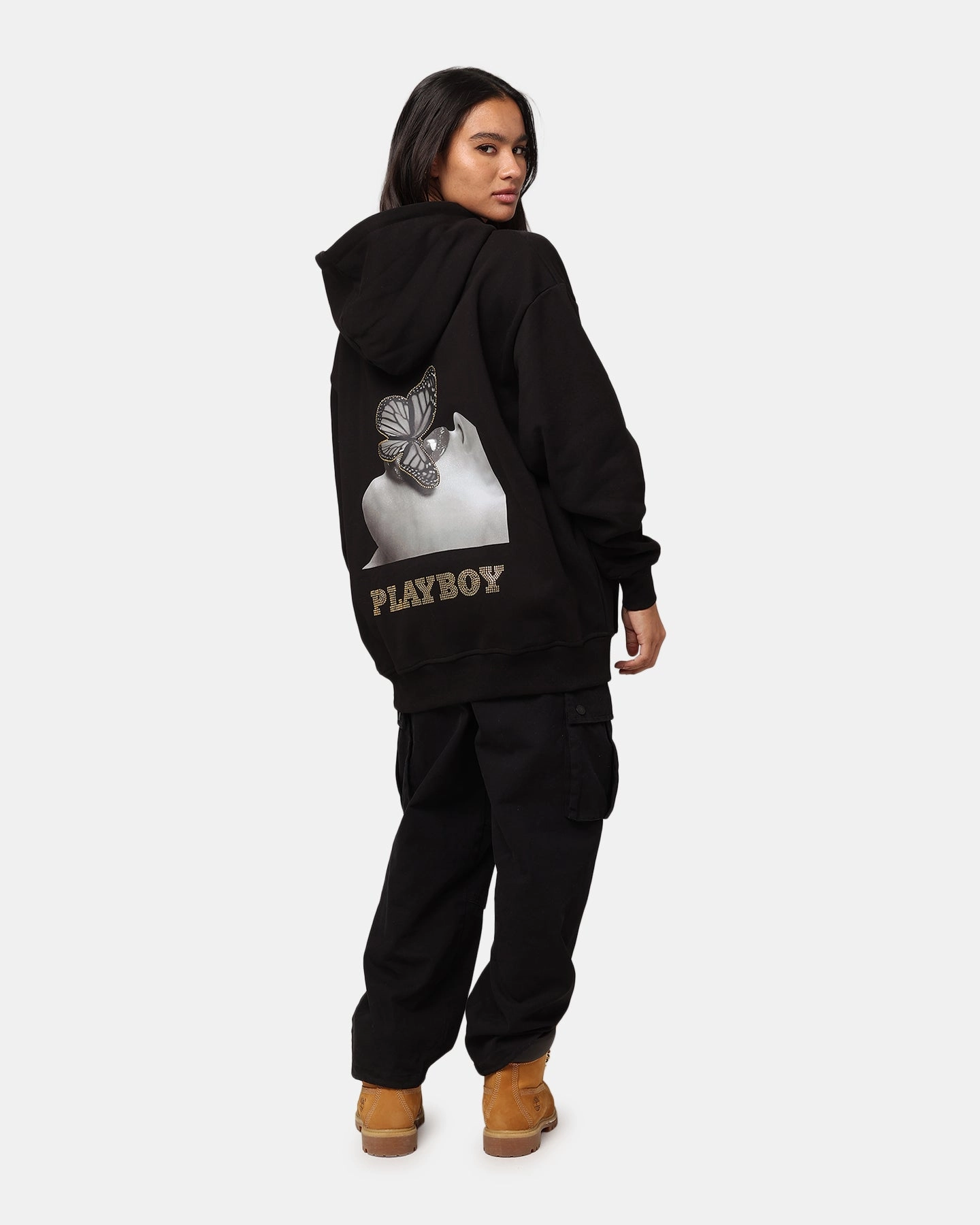 Playboy Diamant?? Hoodie Black Daily Comfort