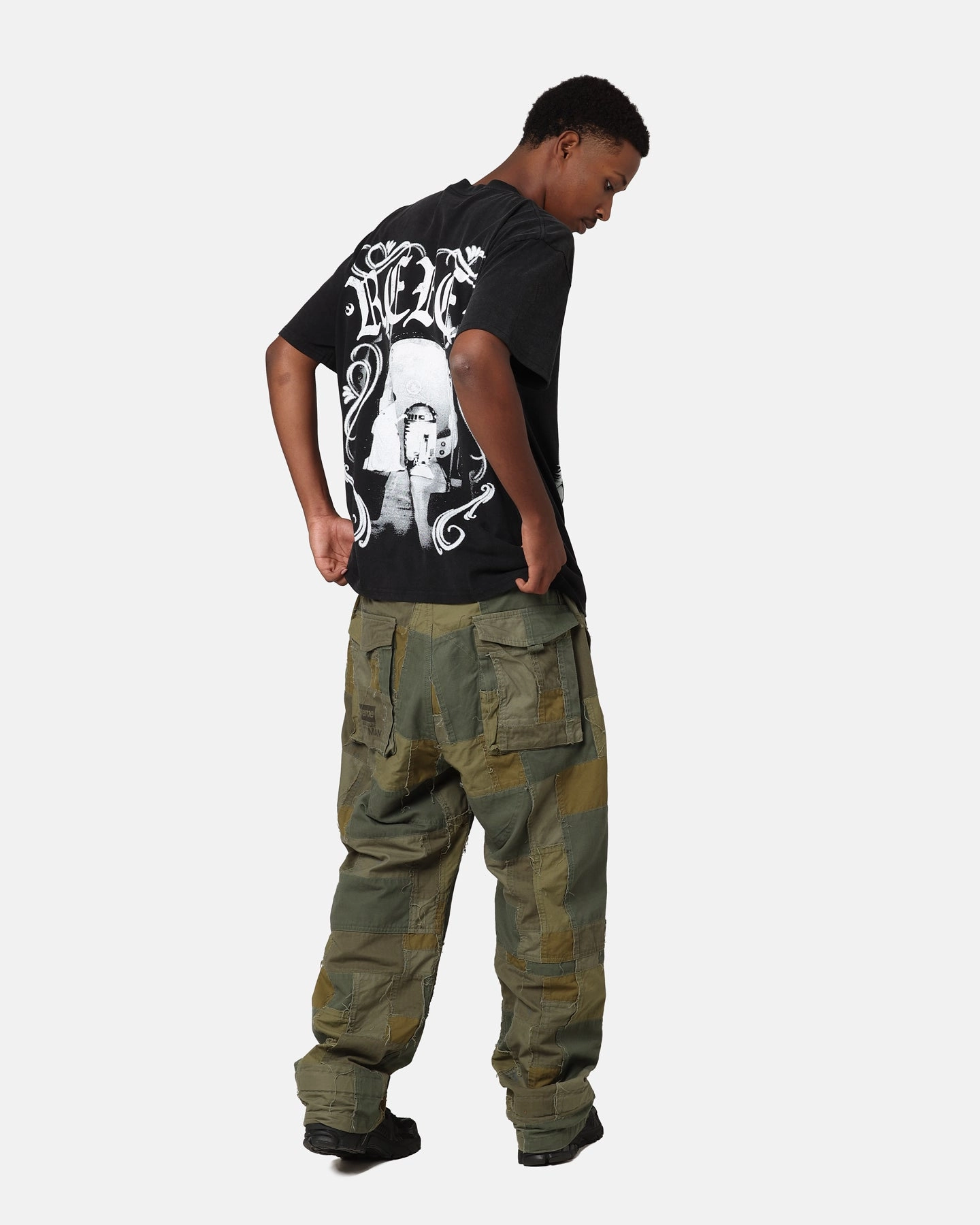 Summer Fashion Star Wars Rebel Heavy T-Shirt Vintage Black