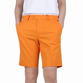 J.Lindeberg Vent Golf Shorts Russet Orange - SS23 Men RecycledPolyester